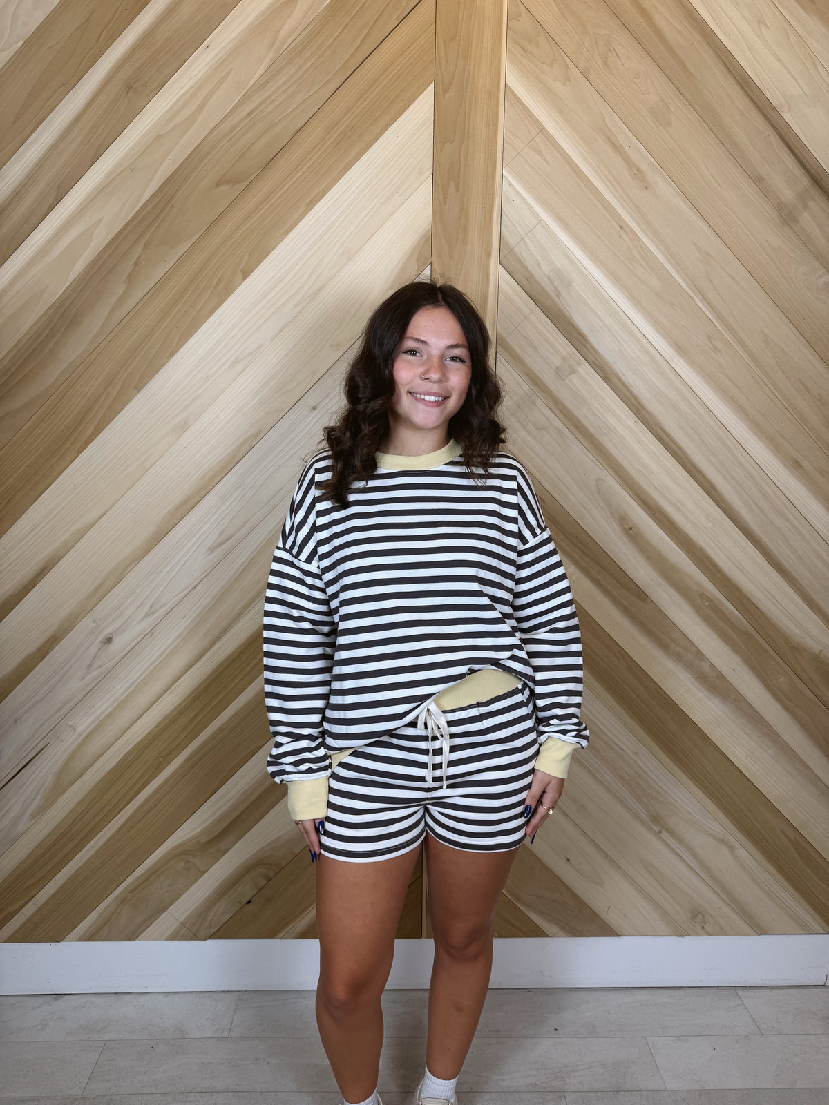 Stripe Lounge Set