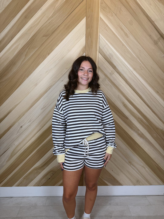 Stripe Lounge Set