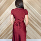 The Burgundy Belle Dress