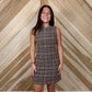 The Meet Me in Plaid Mini Dress