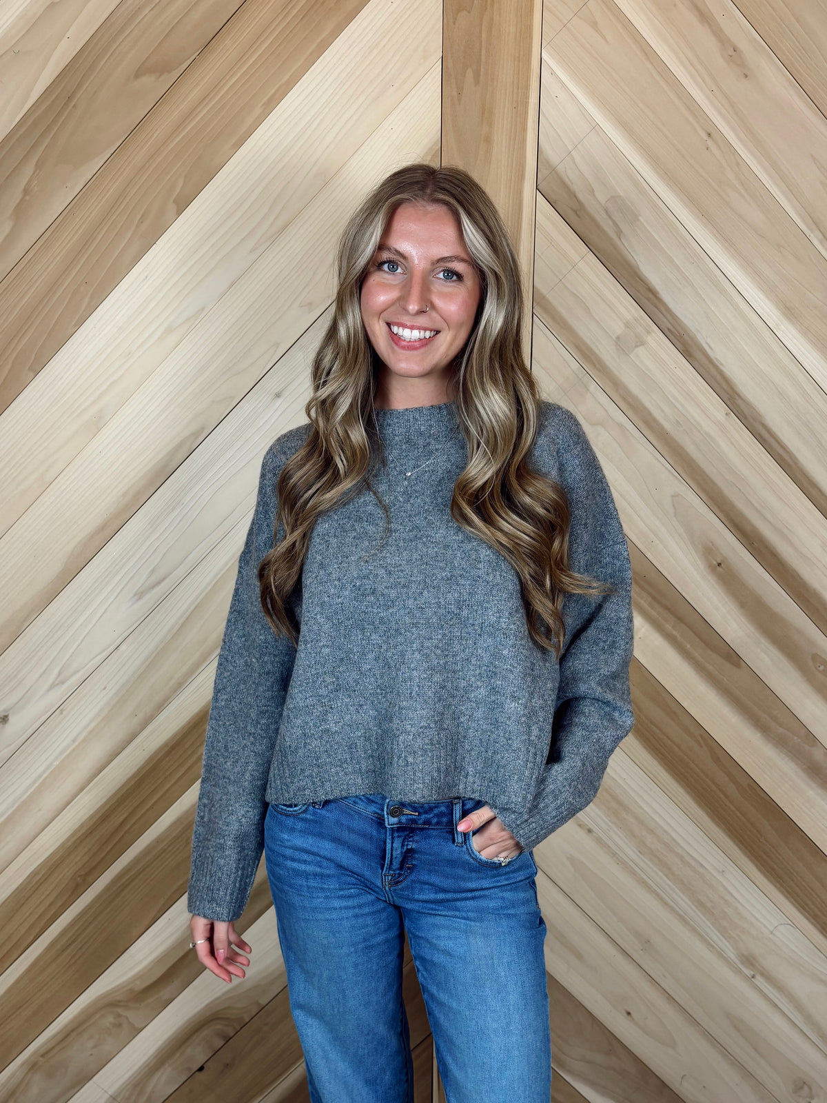 Tie Back Sweater