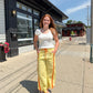 Tulip Stripe Nylon Pants