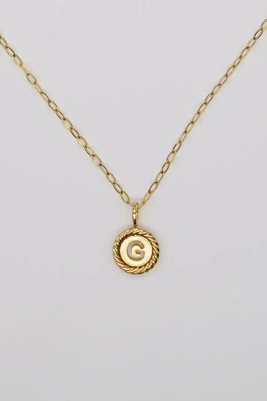 Waterproof Sealed with Love Initial Necklace