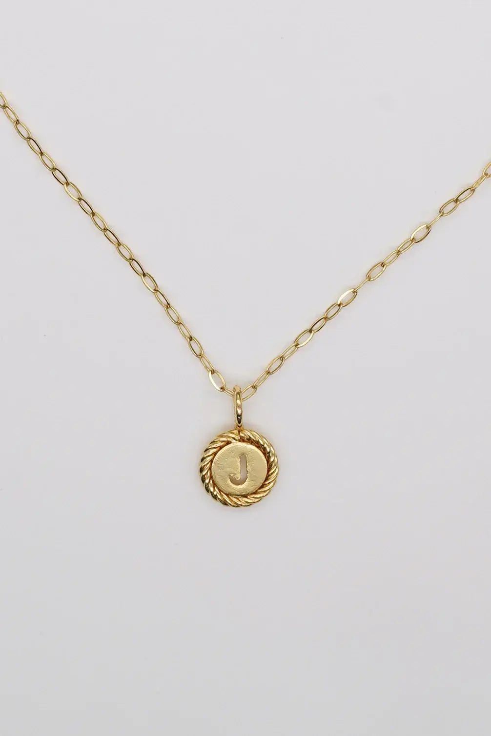 Waterproof Sealed with Love Initial Necklace
