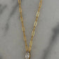 Gold & Diamond Pendant Necklace
