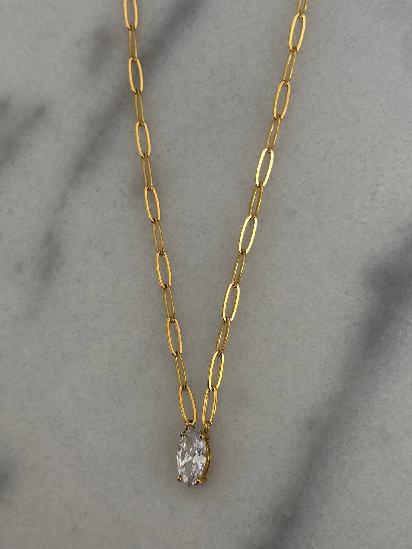Gold & Diamond Pendant Necklace