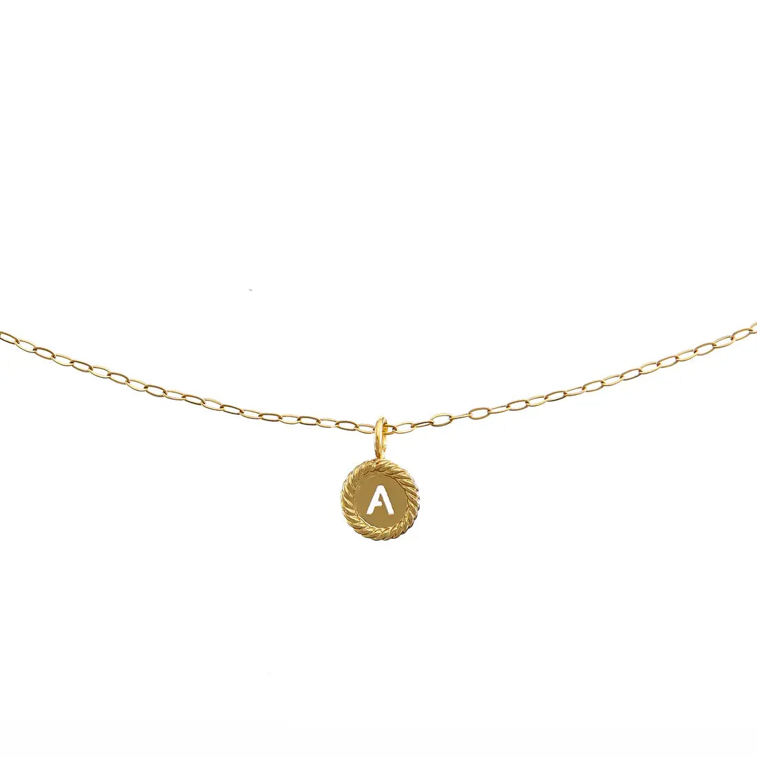 Waterproof Sealed with Love Initial Necklace